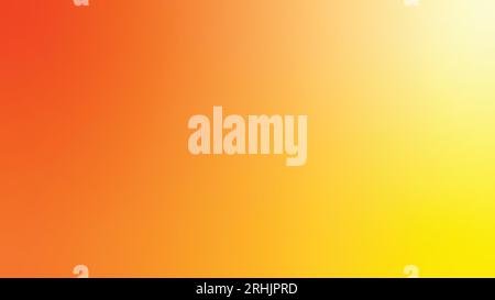 Abstract Red and Yellow Colors Beautiful Gradient Background. Warm Colors gradient Art. Stock Vector