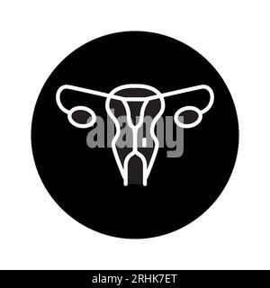 Uterus Simple vector icon Stock Vector Image & Art - Alamy