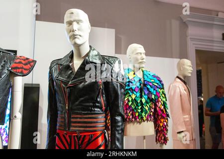 Costumes and clothing - up for auction at Sotheby's Freddie Mercury: A  World of His Own exhibition Stock Photo - Alamy