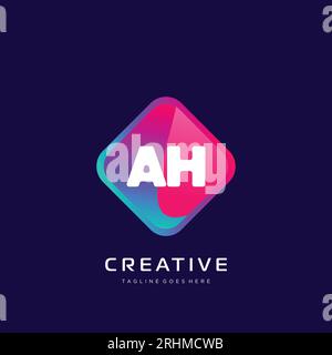 initial logo With Colorful template vector. Stock Vector