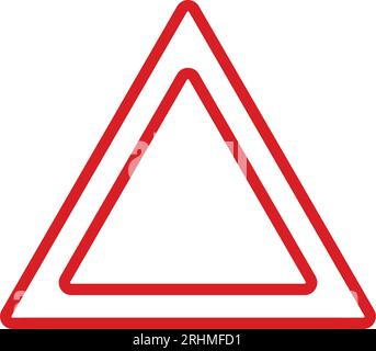 Hazard light icon vector illustration symbol design Stock Vector