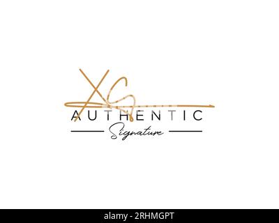 XC Signature Logo Template Vector. Stock Vector