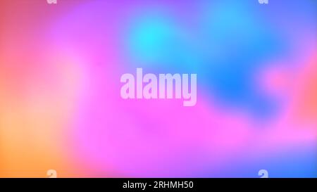 Gradient background Colorful Blur, Abstract Watercolor pink, violet, blue texture. Stock Vector
