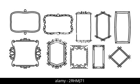 https://l450v.alamy.com/450v/2rhmj71/hand-drawn-frames-vector-vintage-doodle-sketch-picture-frame-illustration-blank-black-square-cadre-rectangle-label-elegant-sketches-line-isolated-2rhmj71.jpg