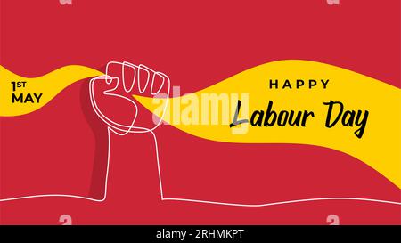 1 may - labour day. vector labour day poster - Stock Illustration  [29885061] - PIXTA