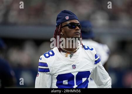 Jacksonville Jaguars wide receiver Oliver Martin (88) stiff arms Detroit  Lions cornerback Chase Lucas (27) during an preseason NFL football game in  Detroit, Saturday, Aug. 19, 2023. (AP Photo/Paul Sancya Stock Photo - Alamy