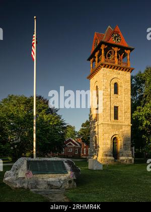 Children’s Chimes Tower   Stockbridge, Massachusetts, USA Stock Photo