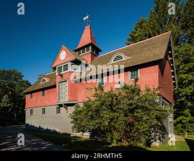 Horse Stable Springwood Home of Franklin D. Roosevelt National Historic Site   Hyde Park, New York, USA Stock Photo