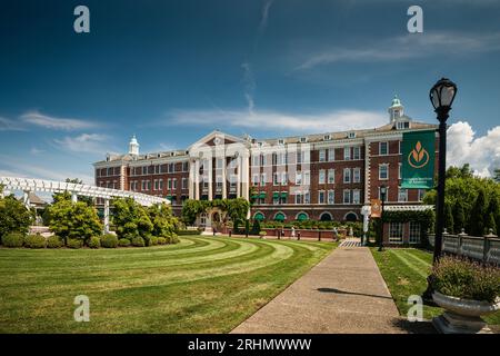 Roth Hall Anton Plaza The Culinary Institute of America   Hyde Park, New York, USA Stock Photo