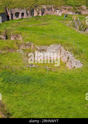 The Ruins of Basing House, Destroyed During the English Civil War, Old Basing, Basingstoke, England, UK, GB. Stock Photo