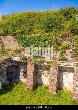 The Ruins of Basing House, Destroyed During the English Civil War, Old Basing, Basingstoke, England, UK, GB. Stock Photo