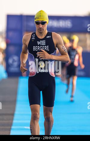 03 Leo Bergere (FRA) during the 2023 World Triathlon Olympic & Paralympic Games Test Event, on August from 17 to 20, 2023 in Paris, France Stock Photo