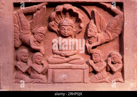 India, state of Rajasthan, Osiyan (or Osian), small town at the gates of the Thar desert, the Jain Mahavira temple founded in the 8th century Stock Photo