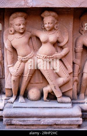 India, state of Rajasthan, Osiyan (or Osian), small town at the gates of the Thar desert, the Jain Mahavira temple founded in the 8th century Stock Photo