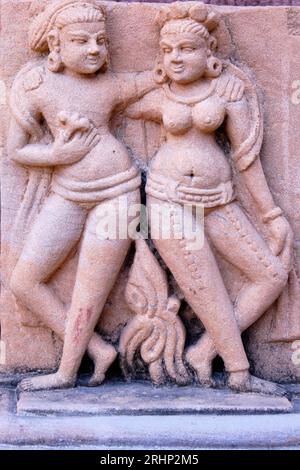 India, state of Rajasthan, Osiyan (or Osian), small town at the gates of the Thar desert, the Jain Mahavira temple founded in the 8th century Stock Photo