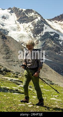 reinhold messer in sulden summer 2023 Stock Photo