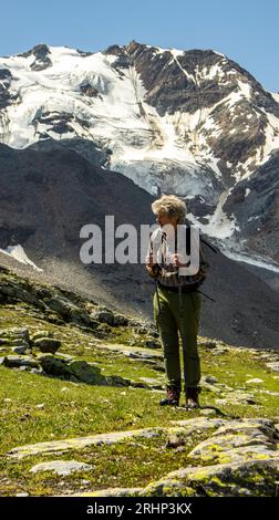 reinhold messer in sulden summer 2023 Stock Photo