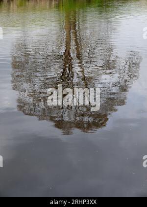 The river Tees at Yarm neat Stockton on Tees, Teesside, England, UK Stock Photo