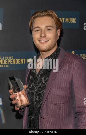 Los Angeles, USA. 17th Aug, 2023. Singer Presley Aronson attends 2023 Annual Hollywood Independent Music Awards at The Avalon Hollywood, Los Angeles, CA August 17, 2023 Credit: Eugene Powers/Alamy Live News Stock Photo