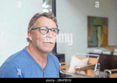 Older man, portrait Stock Photo