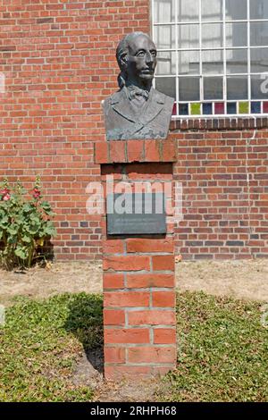 Johann Heinrich Voß, poet and translator, Rector of the Latin School, Otterndorf, Lower Saxony, Germany Stock Photo