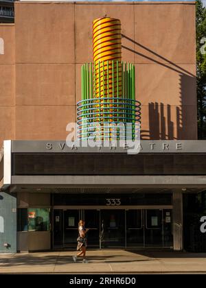 SVA theatre in the Chelsea neighborhood of Manhattan NYC Stock Photo