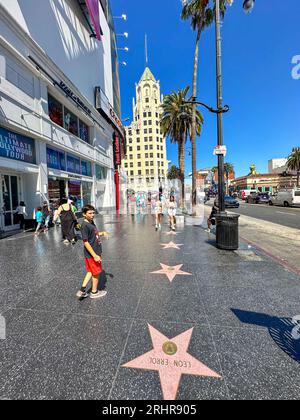 Leon Errol, Stars on the walk of fame on Hollywood Boulevard and Vine ...