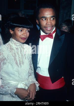 1981 Sugar Ray Leonard Juanita Wilkinson ex wife Credit: PhotoLink/MediaPunch Stock Photo