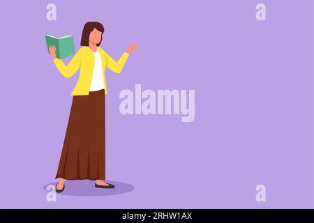Vector of a teacher hand holding a book bridging the gap in primary ...