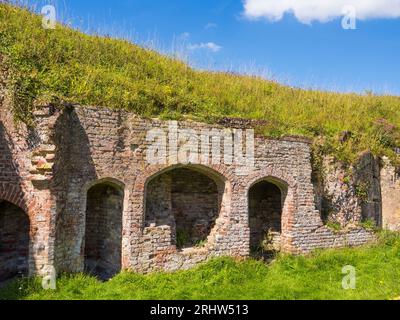 The Ruins of Basing House, Destroyed During the English Civil War, Old Basing, Basingstoke, England, UK, GB. Stock Photo