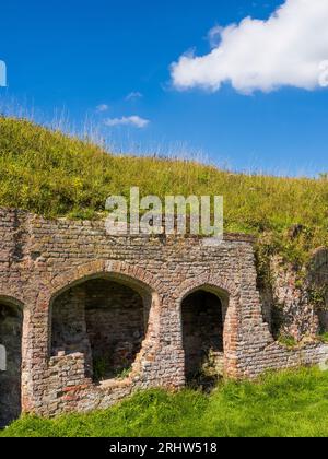 The Ruins of Basing House, Destroyed During the English Civil War, Old Basing, Basingstoke, England, UK, GB. Stock Photo