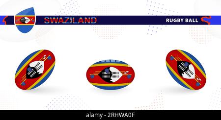 Swaziland  Rugby-ball-set-with-the-flag-of-swaziland-in-various-angles-on-abstract-background-rugby-vector-collection-2rhwa0f
