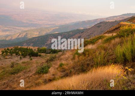 Scenic view of Rift Valley seen from the Great Rift Valley viewpoint in ...