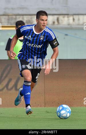Pisa, Italy. 18th Aug, 2023. Pietro Beruatto (Pisa) during Pisa SC vs Carrarese Calcio, Friendly football match in Pisa, Italy, August 18 2023 Credit: Independent Photo Agency/Alamy Live News Stock Photo