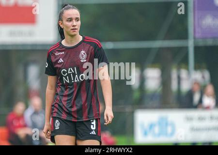 Horst, Netherlands. 19th Aug, 2023. HORST, NETHERLANDS - AUGUST 19: Humartus Loredana of Standard Liege Women during the Friendly match between FC Twente Women and Standard Liege Women at Sportpark Wittenhorst on August 19, 2023 in Horst, Netherlands. (Photo by Jeroen Meuwsen/Orange Pictures) Credit: Orange Pics BV/Alamy Live News Stock Photo