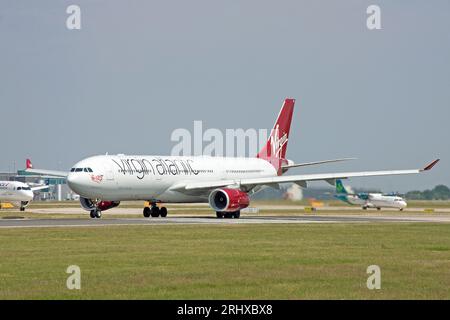 Virgin Atlantic Airways A330 Stock Photo