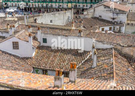ancient houses, rustic Castilian design, scenic views of the town ...