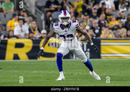 Buffalo Bills wide receiver Bryan Thompson (89) catches a pass during  practice at the NFL football team's training camp in Pittsford, N.Y.,  Wednesday, July 26, 2023. (AP Photo/Adrian Kraus Stock Photo - Alamy