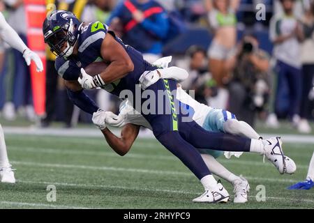 Las Vegas Raiders tight end Jesper Horsted (80) is seen during the second  half of an NFL football game against the Dallas Cowboys, Saturday, Aug. 26,  2023, in Arlington, Texas. Dallas won