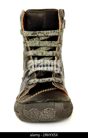 Boot isolated on a clean white background Stock Photo - Alamy