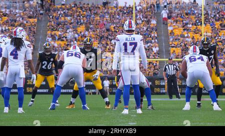 Pittsburgh, PA, USA. 19th Aug, 2023. Kenny Pickett #8 during the ...