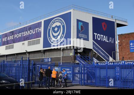 Fratton Park, home of Portsmouth FC Stock Photo