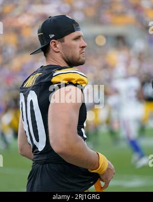 Pittsburgh, PA, USA. 19th Aug, 2023. Aug. 19, 2023: Damar Hamlin #3 during  the Pittsburgh Steelers vs Buffalo Bills preseason game in Pittsburgh PA at  Acrisure Stadium. Brook Ward/AMG. (Credit Image: ©