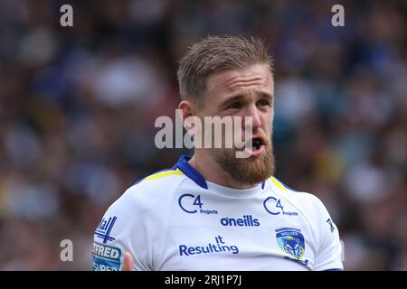 Leeds, UK. 20th Aug, 2023. Headingley Stadium, Leeds, West Yorkshire, 20th August 2023 Betfred Super League Leeds Rhinos v Warrington Wolves Matt Dufty of Warrington Wolves Credit: Touchlinepics/Alamy Live News Stock Photo