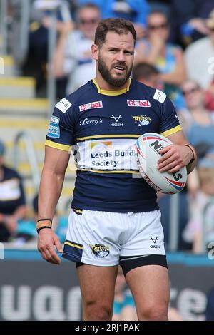 Leeds, UK. 20th Aug, 2023. Headingley Stadium, Leeds, West Yorkshire, 20th August 2023 Betfred Super League Leeds Rhinos v Warrington Wolves Aidan Sezer of Leeds Rhinos Credit: Touchlinepics/Alamy Live News Stock Photo