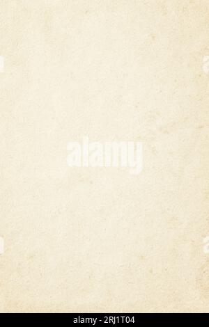 Vintage paper texture, yellowed canvas faded over time. Stock Photo