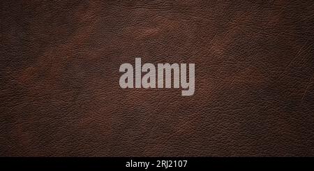 luxury leather texture with genuine pattern, brown skin background Stock Photo