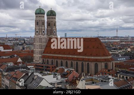 Frauenkirche Munich Stock Photo