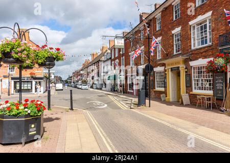 High Street, Stony Stratford, Buckinghamshire, England, United Kingdom Stock Photo