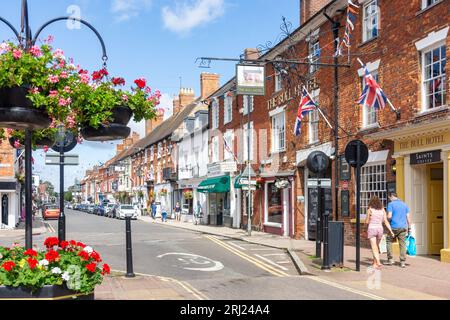 High Street, Stony Stratford, Buckinghamshire, England, United Kingdom Stock Photo